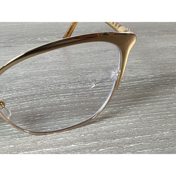 Tory Burch TY 1076 3343 Twisted Gold Frame Eyeglass Frames- 51 18 140 - Picture 4 of 9
